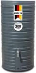GARANTIA Nordic Regentonne 300 Liter Graphite Grey inkl. Deckel - Regentonne,