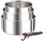 Tefal Ingenio Preference On 4-teiliges Kasserollenset, 16/18/20 cm, Topfset