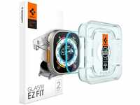 Spigen Glas.tR EZ Fit Schutzfolie kompatibel mit Apple Watch Ultra 2, Ultra,...