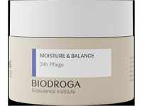 Biodroga 24h Pflege Gesichtscreme 50 ml – Feuchtigkeitscreme Gesichtspflege