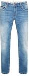 Camp David Herren Jeans CO:NO Comfort Fit Light Stone Used 33 30