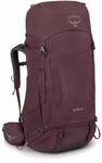 Osprey Kyte Unisex Rucksack, 68L, Elderberry Purple, M/L
