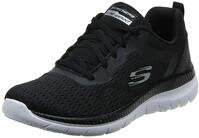Skechers Bountiful - Quick Path 12607-BKW, Women Sneakers,Sports Shoes, Black, 40 EU