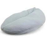 HOBEA-Germany Stillkissen, Modell: Waffelmuster Graublau | OEKO-TEX&reg; STANDARD 100