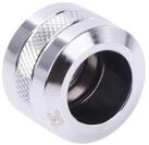 Alphacool Eiszapfen PRO 16mm HardTube Fitting G1/4 - Chrome Verbindung, chrom