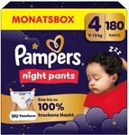 Pampers Night Pants Gr&ouml;&szlig;e 4, 180 Windeln, 9-15kg, Pampers Night Pants Bieten