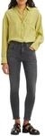 Levi's Damen Jeanshose 721 mit Stretch-Anteil, Skinny Fit, Schwarz (Clear Way),