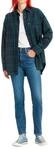 Levi's Damen 724 High Rise Straight Jean, Blue Wave Mid, 25W / 32L