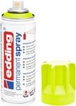 edding 5200 Permanent Spray - neongelb matt - 200 ml - Acryllack zum Lackieren und