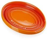 Le Creuset ovale L&ouml;ffelablage aus Steinzeug, Ofenrot, 71507150900099