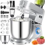 KESSER&reg; K&uuml;chenmaschine 3in1 mit Fleischwolf & Mixer, 1500W Knetmaschine 5,5L