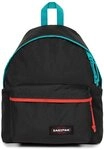Eastpak PADDED PAK'R Rucksack, 40 cm, 24 L, Kontrast Aqua Red (Schwarz), 40 x 30 x 18