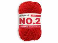 myboshi No.2 Baumwolle zum Häkeln, Baby Wolle, vegane Wolle zum Stricken,...