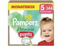 Pampers Harmonie Windeln Pants Baby, Größe 5 (12kg-17kg), Monatsbox, sanfter