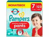 Pampers Baby Windeln Pants Größe 7 (17kg+) Premium Protection, Extra Large mit