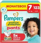 Pampers Premium Protection Pants Gr&ouml;&szlig;e 7, 123 Windeln, 15kg+, mit 360&deg; Passform