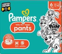 Pampers Baby-Dry Pants Paw Patrol Edition Gr&ouml;&szlig;e 6, 138 Windeln, 13kg-19kg, 360&deg;