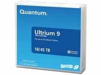 Quantum Ultrium LTO 9 Data Cartridge 18TB Native / 45TB 2.5:1 Compression, Black