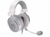 ENDORFY VIRO Onyx White, Gaming Over-Ear-Kopfhörer, abnehmbares Mikrofon,