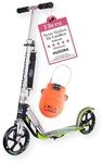 HUDORA BigWheel 205 Scooter mit/ohne Kabelschloss - Stabiler Aluminium-Roller -