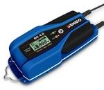 SHIDO Batteriladdare DC 4.0, 6/12 V 4 A laddning/F&aring; alla batterityper
