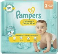 Pampers Premium Protection Windeln, Gr&ouml;&szlig;e 3 (6-10 kg), 29 St&uuml;ck