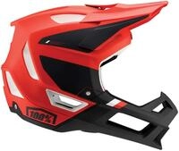 100% Unisex-Erwachsene Helmet W/Fidlock L Helme, Rot (Cargo Fluo Red), Est&aacute;ndar