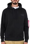 Alpha Industries Herren Red Stripe Hoodie