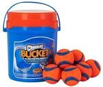 Chuckit! Ultra Ball Hundespielzeug, Eimer, langlebiger Gummi-Hundeball und Eimer,