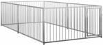 vidaXL Outdoor Hundezwinger 200x400x100cm Hundek&auml;fig Hundehaus Hundeh&uuml;tte