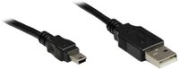 Good Connections Anschlusskabel USB 2.0 Stecker A an Stecker Mini B 5-pin - Folien-