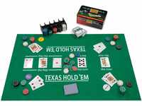 Nexos Trading Poker Starter-Set Pokerset mit 200 Chips in Geschenk-Box aus...
