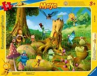 Ravensburger Kinderpuzzle 05670 - Abenteuer auf der Klatschmohnwiese - 10 Teile Biene