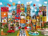 Ravensburger Puzzle 17191 - Eames House of Cards Fantasy - 1500 Teile Puzzle für