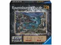 Ravensburger EXIT Puzzle 17365 Das Fischerdorf - 759 Teile Puzzle für Erwachsene und