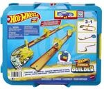 HOT WHEELS Blitz-Starter-Set - Modulare Aufbewahrungsbox mit Track-Bauteilen wie