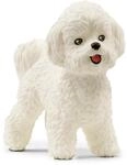 SCHLEICH Farm World | Bichon Fris&eacute; 13963 Bauernhof Spielfigur | detailgetreue