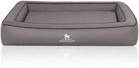Knuffelwuff Orthop&auml;disches Hundebett aus Laser gestepptem Kunstleder Hampstead M-L