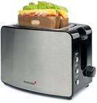 Korona 21250 Doppelschlitztoaster | Extra gro&szlig;e R&ouml;stschlitze f&uuml;r American