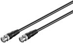 goobay Kabel RG58 Koaxialkabel 3m / BNC Stecker auf BNC Stecker / 50 Ohm Koaxial