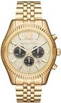 Michael Kors Lexington Watch f&uuml;r Herren, 44mm Quarz-Chronographenwerk mit