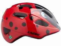 LAZER Helm Pnut Kc Ladybug Uni Fahrradteile, rot, Einheitsgröße