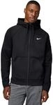 Nike Herren M Nk Tf Hd Fz Jacke, Black/Black/White, M