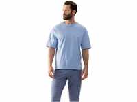 Mey Nachtwäsche Serie Springvale Herren Homewear Shirts Ciel M(50)