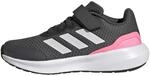 adidas Unisex Kinder RunFalcon 3.0 Elastic Lace Top Strap Shoes, Grey Six / Crystal