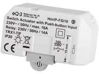 Homematic IP Smart Home Schaltaktor mit Tastereingang (16 A) – Unterputz, steuert