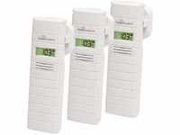 ELV Mobile Alerts 3er Set Temperatur-/Luftfeuchtigkeitssensor MA10200 mit...