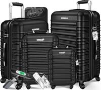 KESSER&reg; 4-TLG. Kofferset Hartschalenkoffer, Reisekoffer 4er-Set S-M-L-XL, Trolley