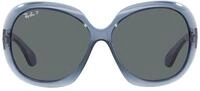 Ray-Ban Damen RB4098 Jackie Ohh II Butterfly Sonnenbrille, Transparentes
