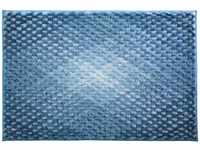 Kleine Wolke Badteppich Cory, Farbe: Navy, Material: 100% Polyester, Größe:...